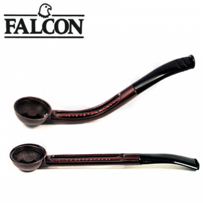 Falcon - Pijp - Stems Extra - Bruin - Bent / Curved - Klik voor Type-selectie