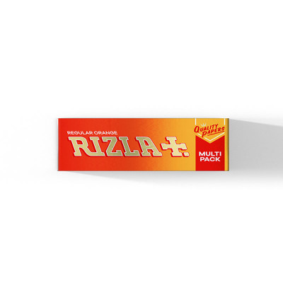 Rizla - Orange Regular 5 pack Booklet 60 display (40 St.)