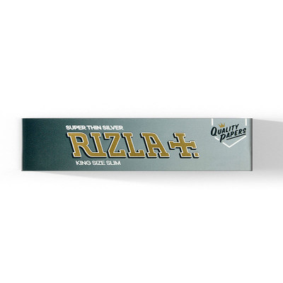 Rizla - Silver King Size Slim Booklet 32 display (50 St.)