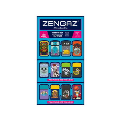 Zengaz - Cube - Display S9 (48-stuks)